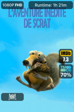 L'Aventure inédite de Scrat