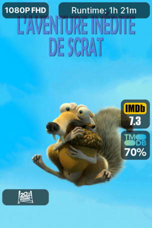 L'Aventure inédite de Scrat
