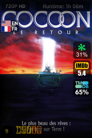 Cocoon, le retour