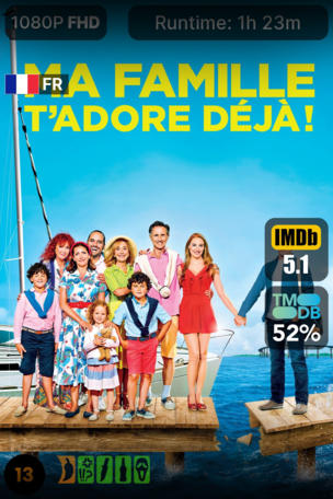 Ma famille t'adore déjà !