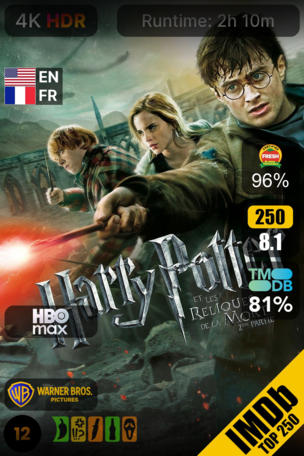 Harry Potter et les Reliques de la Mort - 2ème partie
