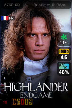 Highlander: Endgame