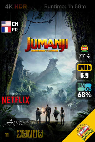 Jumanji : Bienvenue dans la jungle