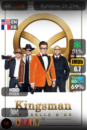 Kingsman : Le Cercle d'or