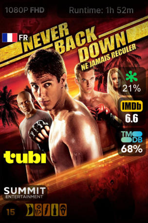 Never Back Down