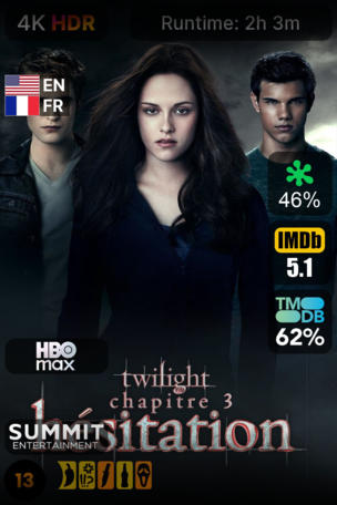Twilight, chapitre 3 : Hésitation