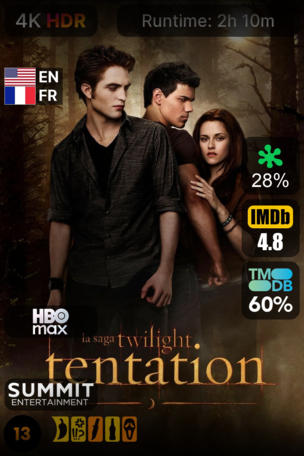 Twilight, chapitre 2 : Tentation
