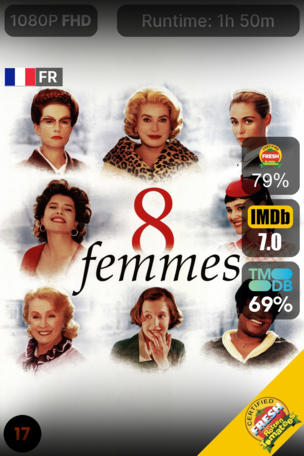 8 femmes