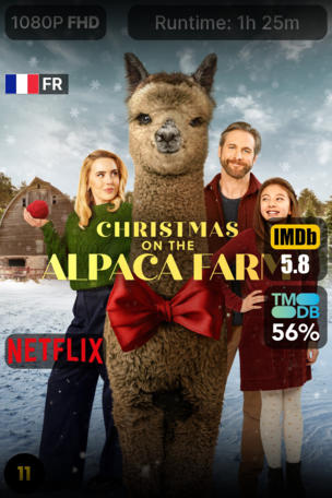 Une styliste à Noël chez les alpagas