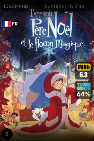 L'Apprenti Père Noël et le flocon magique