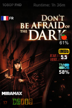 Don't Be Afraid of the Dark