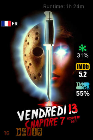 Vendredi 13, chapitre 7 : Un nouveau défi