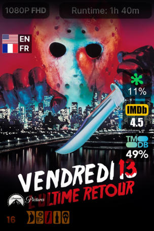 Vendredi 13, chapitre 8 : L'Ultime Retour