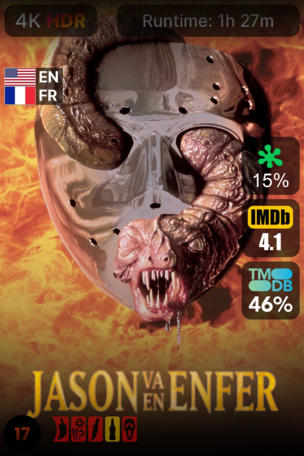 Vendredi 13, chapitre 9 : Jason va en enfer