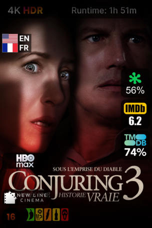 Conjuring : Sous l'emprise du Diable