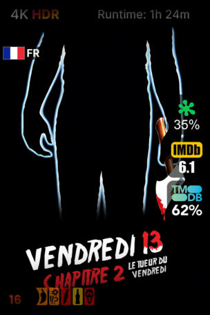 Vendredi 13, chapitre 2 : Le Tueur du vendredi