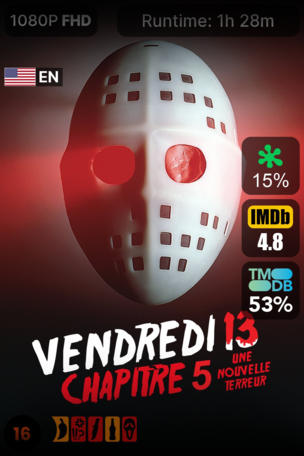 Vendredi 13, chapitre 5 : Une nouvelle terreur