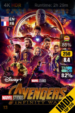 Avengers : Infinity War
