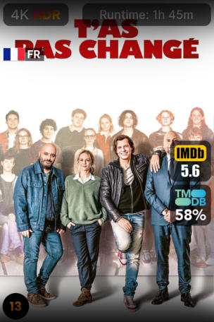 T’as pas changé