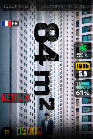 84 m²