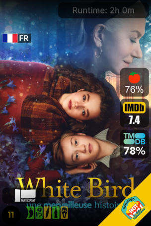 White Bird: Une histoire merveilleuse