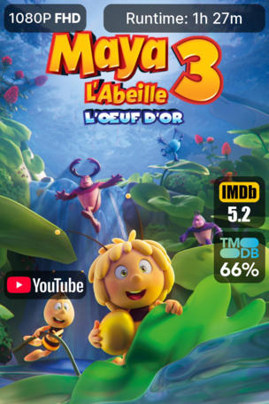 Maya l'abeille 3 : L'œuf d'or