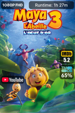 Maya l'abeille 3 : L'œuf d'or