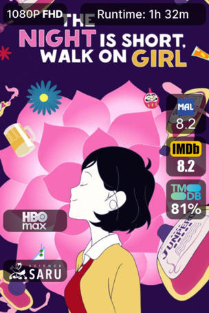 Night is Short, Walk on Girl