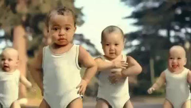 Evian - Babies Rapper's Delight Commercial